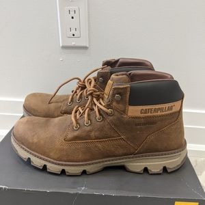 Caterpillar leather hiking boots